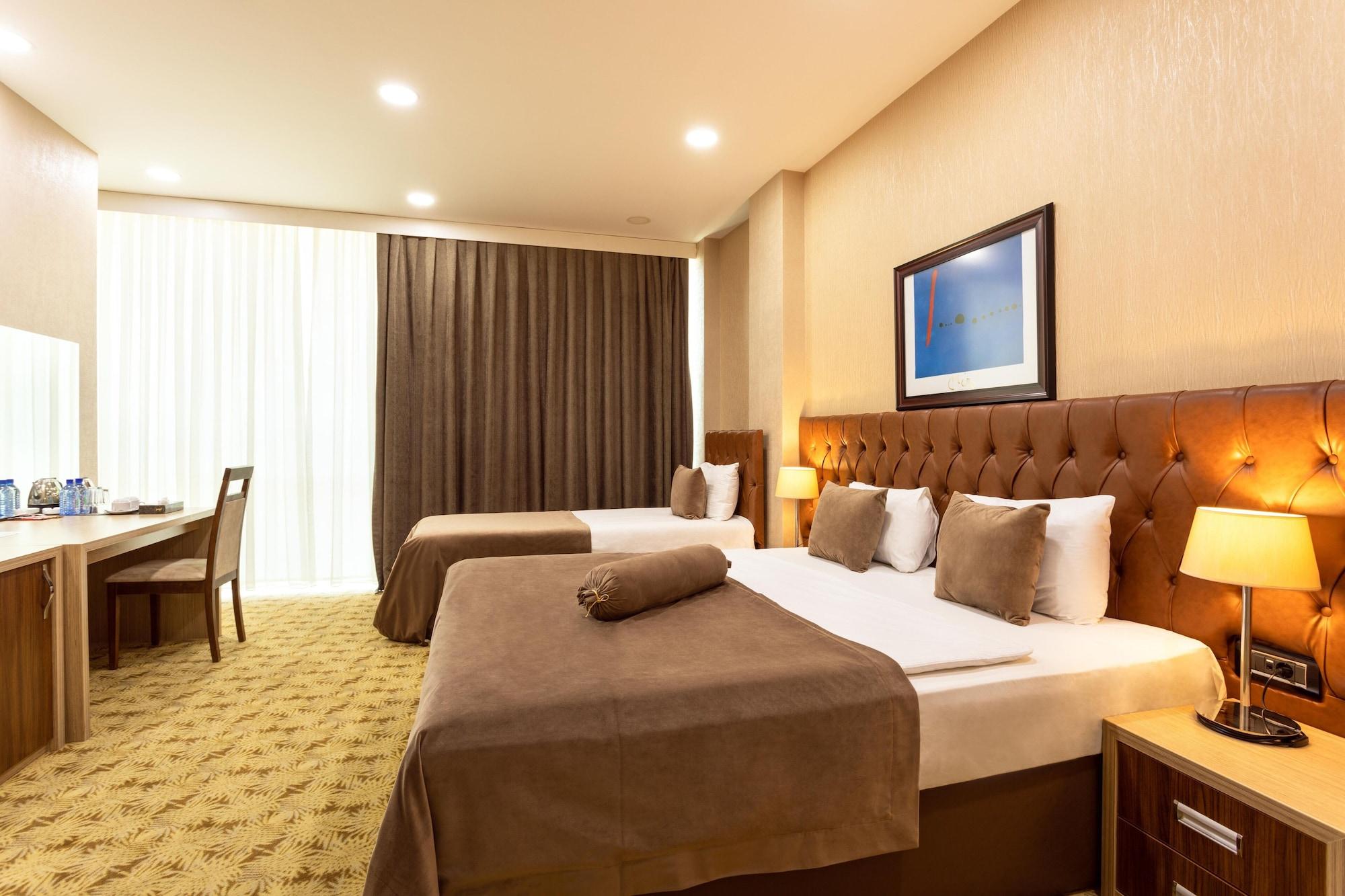 West Shine Hotel Bakoe Buitenkant foto