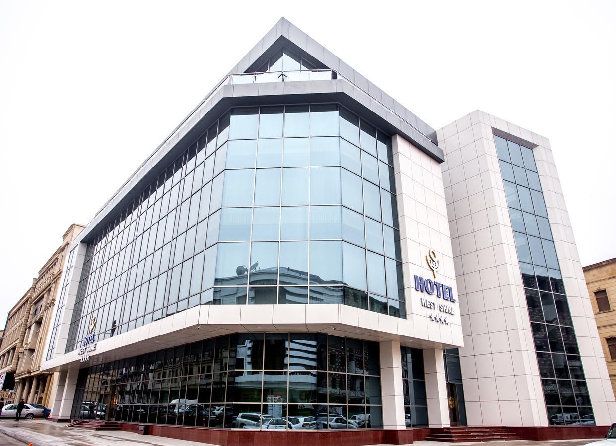 West Shine Hotel Bakoe Buitenkant foto