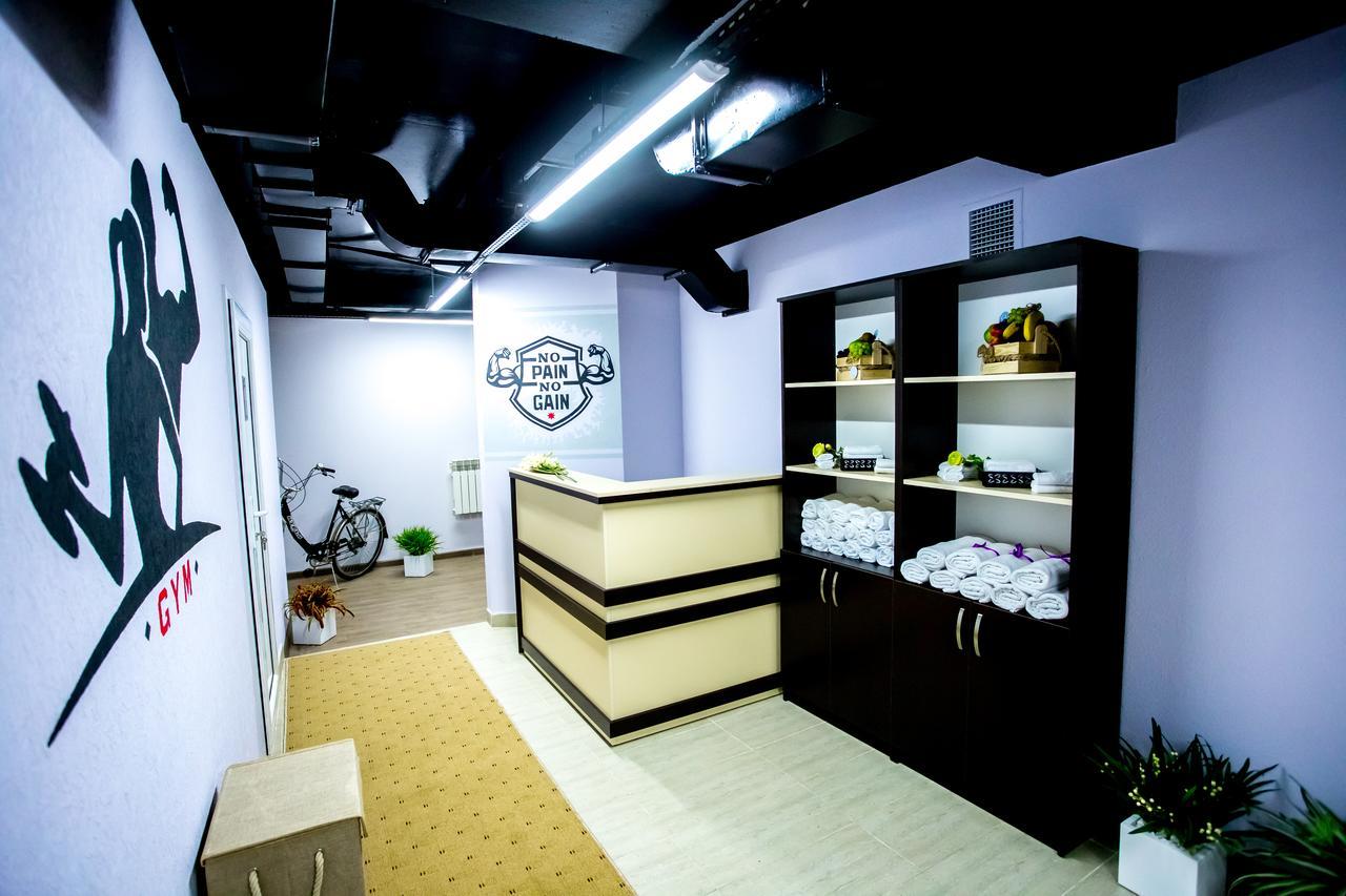 West Shine Hotel Bakoe Buitenkant foto