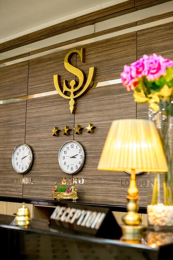 West Shine Hotel Bakoe Buitenkant foto