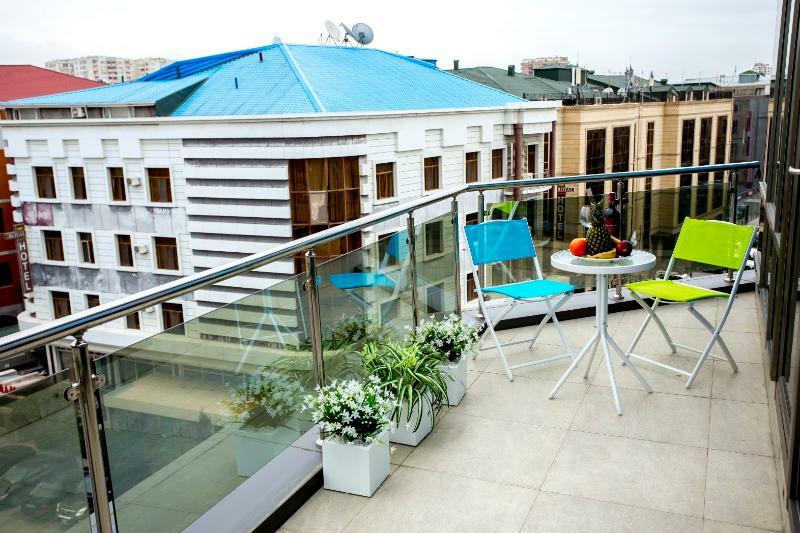 West Shine Hotel Bakoe Buitenkant foto