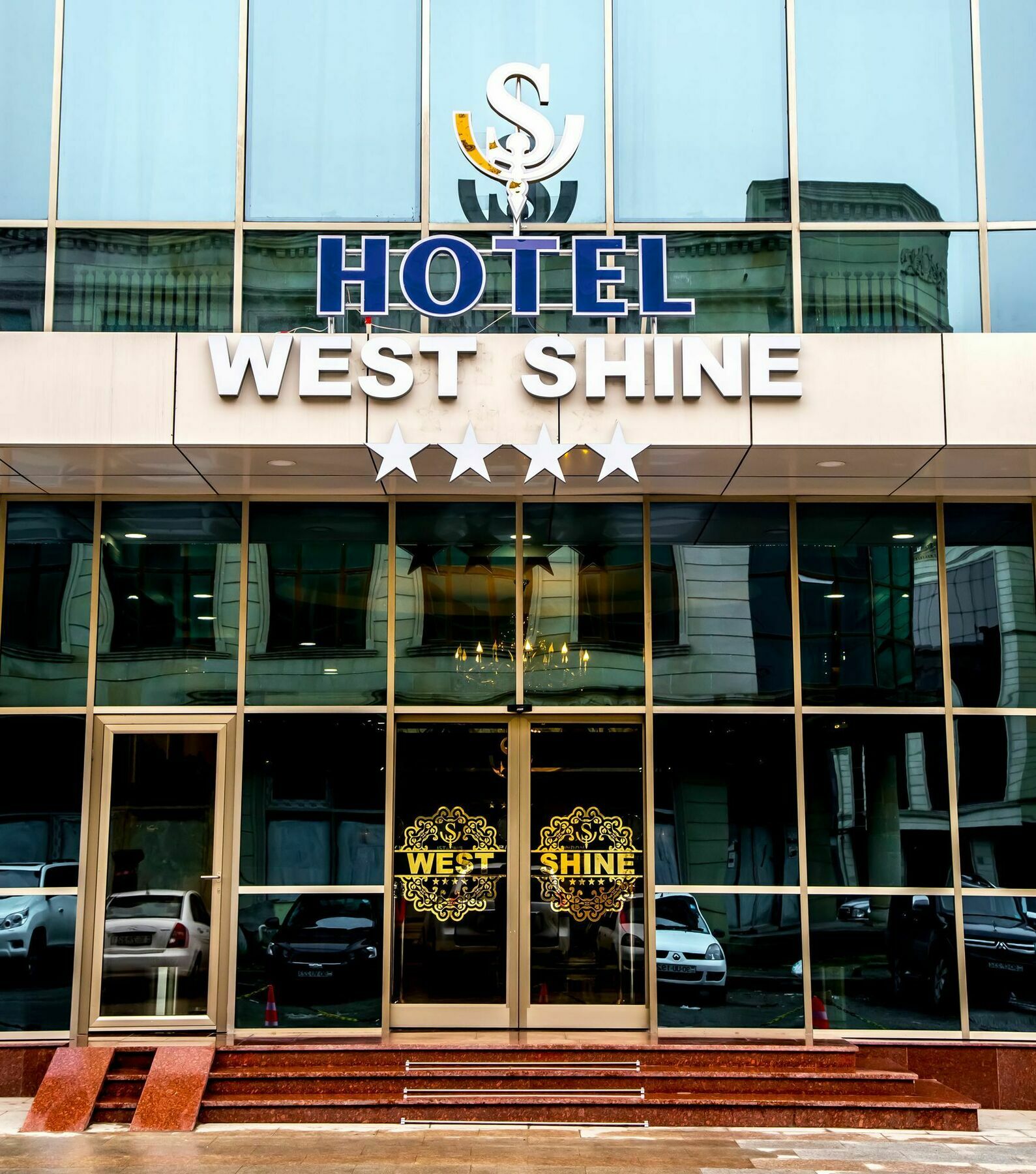 West Shine Hotel Bakoe Buitenkant foto
