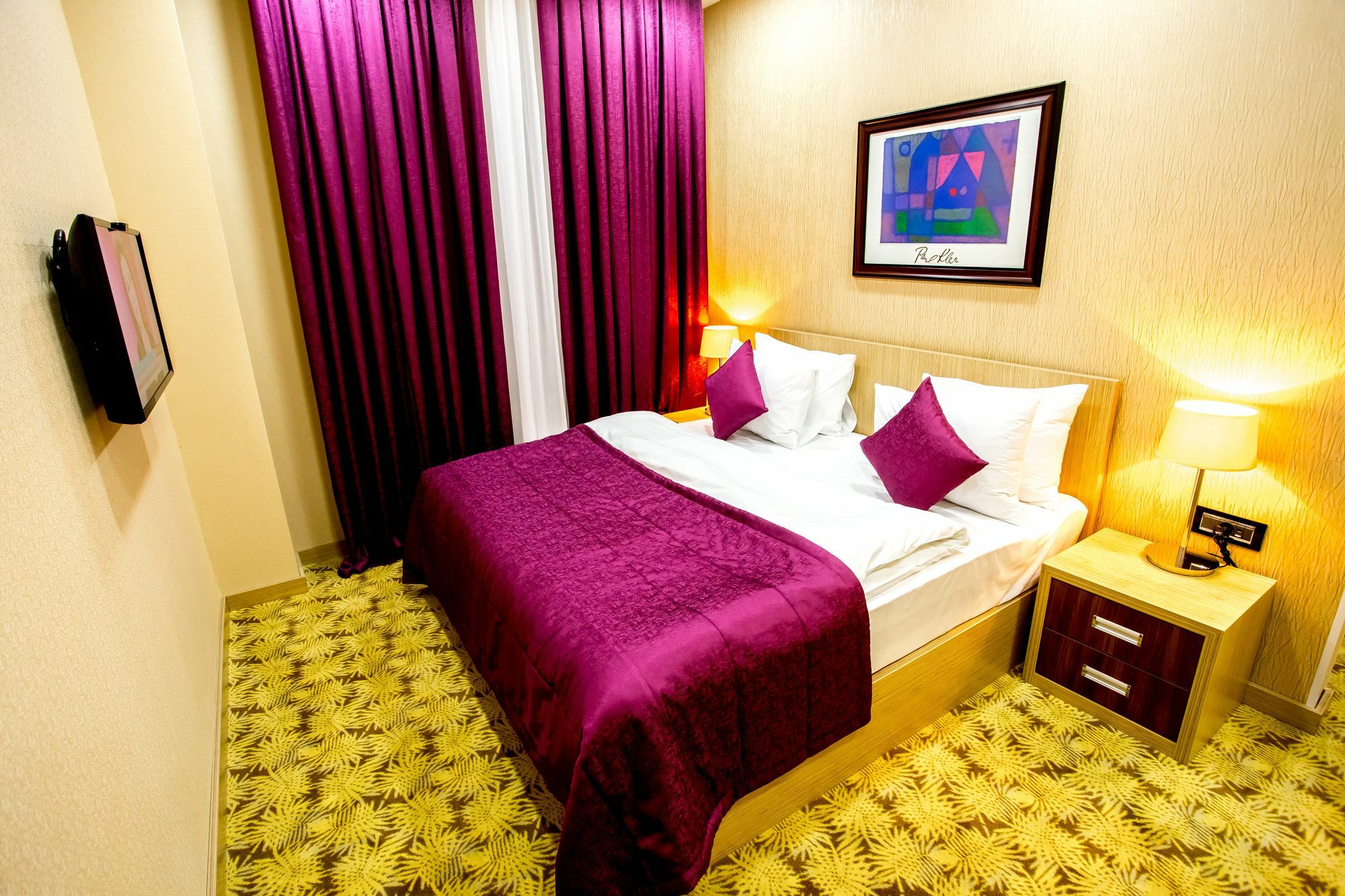 West Shine Hotel Bakoe Buitenkant foto